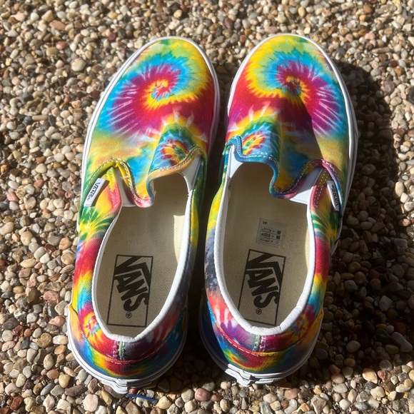 Tie-dye Slip-on Vans - Picture 2 of 5